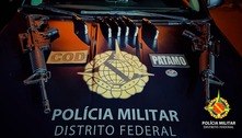 PMDF prende homens com fuzis e carregadores de uso restrito