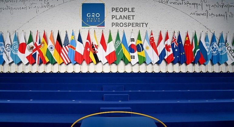 Cúpula do G20 foi realizada na Itália às vésperas da COP26, que ocorrerá na Escócia
