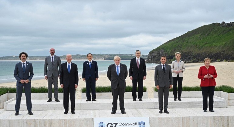 G7: líderes das sete maiores economias do mundo estão reunidos na Inglaterra