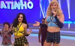 Para completar sua participação, ela ainda se transformou em morena do Tchan para um Dança Gatinho especial ao lado do elenco e de Rico Melquiades.Continue acompanhando o Vai dar Namoro no Hora do Faro que vai ao ar aos domingos, a partir das 15h45, na Record TV.