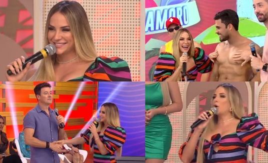 Veja momentos inesquecíveis de Gabi Martins como conselheira amorosa do Vai dar Namoro! (Reprodução/Record TV)