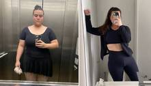 Após engordar 40 kg, jovem inspira web com rotina de emagrecimento enquanto luta contra a depressão 