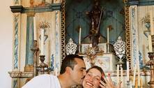 Gabi, ex-Pugliesi, posta fotos do casamento-surpresa com Tulio Dek: 'De moletom e aliança de crochê'