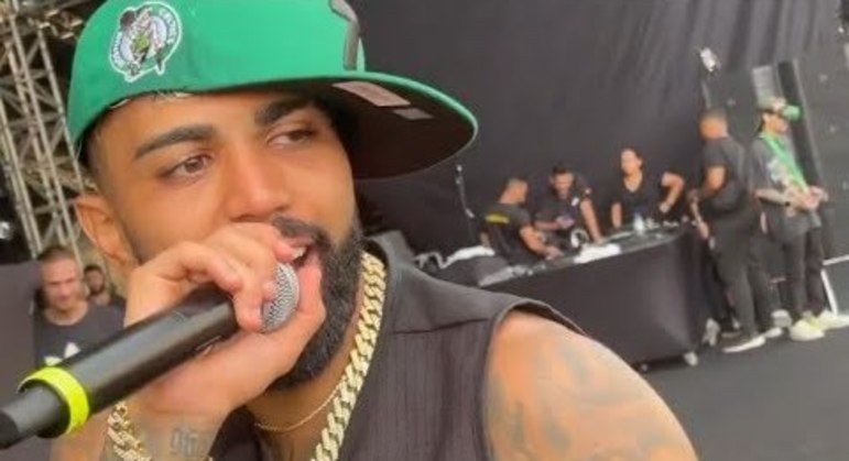 Gabigol. A triste compensação do artilheiro que não vai para a Copa. Cantar como Lil Gabi
