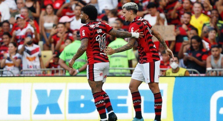 Gabigol e Pedro brilharam na vitória do Flamengo