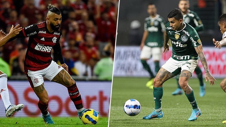 Gabigol (Flamengo) x Dudu (Palmeiras)