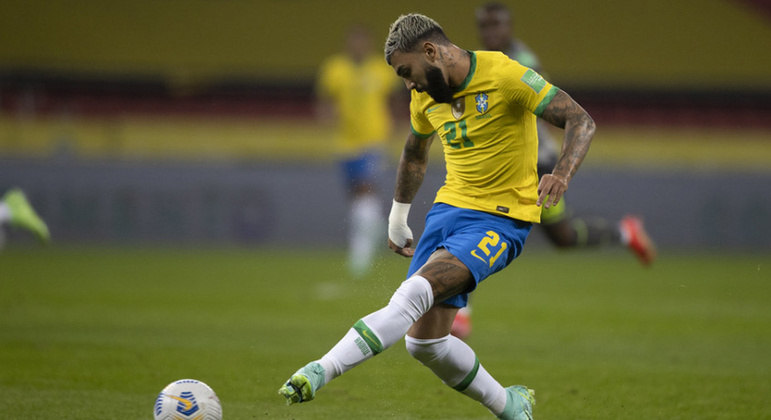 GABIGOL - Opção nas Eliminatórias e na Copa América, pode manter sua boa sequência com Tite nesta sexta-feira.