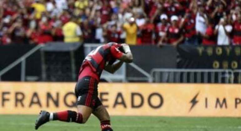 Gabigol - Palmeiras x Flamengo