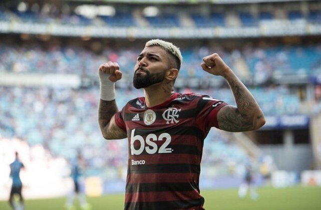 Gabigol: perdeu espaço, mas segue no Flamengo. Atacante tem mais um ano de contrato com o rubro-negro. Foto: Alexandre Vidal/CRF