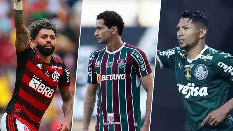 Gabigol recebeu autorização de Zico e pode ser o novo camisa 10 do Flamengo, que atualmente pertence ao Diego. O LANCE! separou uma lista com trinta jogadores que vestem a camisa 10 no futebol brasileiro. Confira!