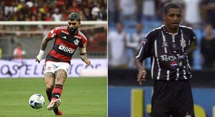 Gabigol e Vampeta foram contratados com alta expectativa, mas não renderam na Inter de Milão