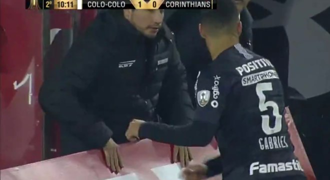 Gabriel, a solada na placa