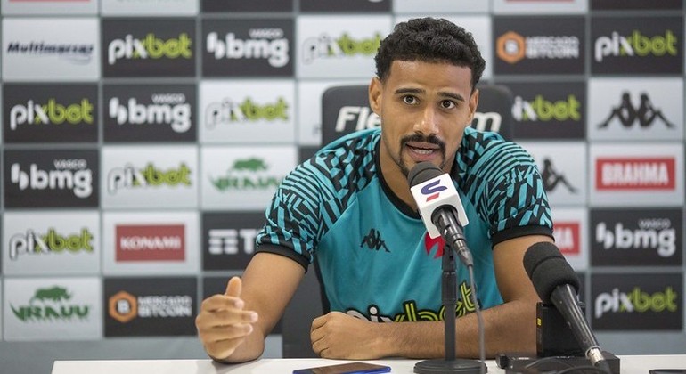 Gabriel Dias completou 30 dias como jogador do Vasco da Gama