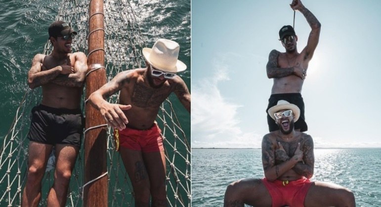 'Parças' famososMedina conta com diversos amigos das antigas, incluindo nomes de peso como o jogador de futebol Neymar. O surfista homenageou o 'parça' em seu aniversário, ressaltando que o atleta é como um irmão para ele: 