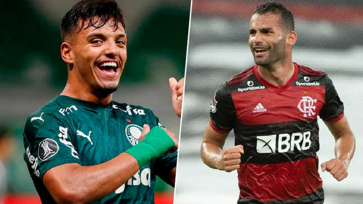Gabriel Menino (Palmeiras) x Thiago Maia (Flamengo)