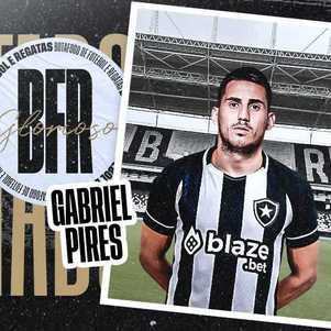 Gabriel Pires chega por empréstimo ao Botafogo até o meio de 2023