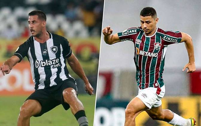 Gabriel Pires (Botafogo) x André (Fluminense)