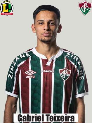 Gabriel Teixeira - 6,5 - Invadiu a área, deu movimentação à equipe e participou de ataques do Fluminense.