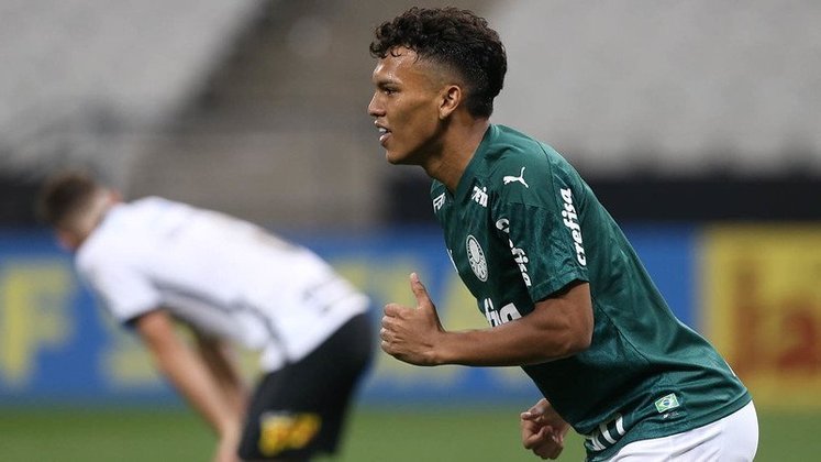 Gabriel Veron (19 anos) - posição: atacante - clube: Palmeiras - Valor de mercado: 16 milhões de euros (R$ 99,81 milhões)