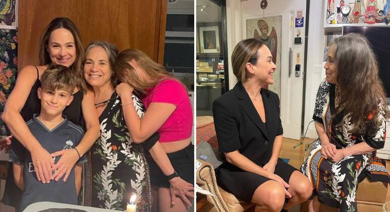 Gabriela Duarte disse que ela e a mãe pensam diferente, mas continuam próximas