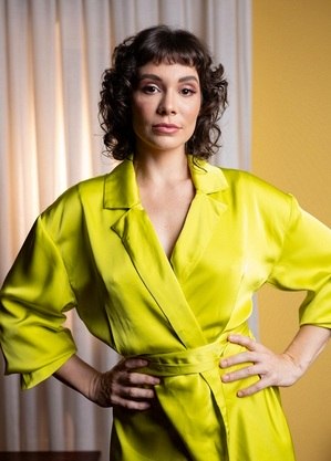Gabriela Moreno preparada atlética e artisticamente para 'DNA do Crime'