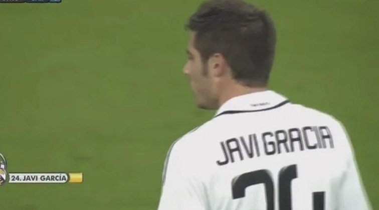 Gafes em camisas de jogadores: Javi Garcia virou Javi Gracia