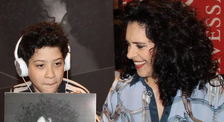 Gal Costa e o filho, Gabriel