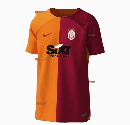Galatasaray: camisa 1 (vazada na internet) / fornecedora: Nike