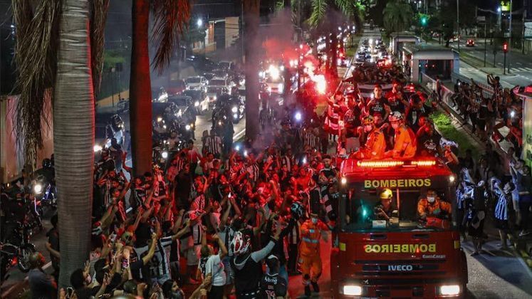GALERIA: A festa do título do Atlético-MG em Belo Horizonte