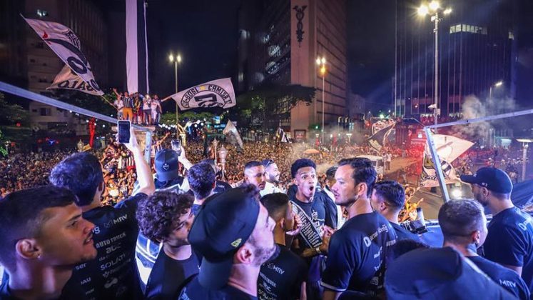 GALERIA: A festa do título do Atlético-MG em Belo Horizonte