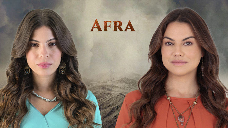 Afra é a primeira concubina de Davi (Cirillo Luna/Petrônio Gontijo) na trama. A personagem de Julia Prado e Laryssa Dias está longe de ser querida pelas esposas do rei, mas aproveita de um momento vulnerável para estar próxima dele. Porém, por conta de um desastre familiar, tudo isso pode vir por água abaixo
