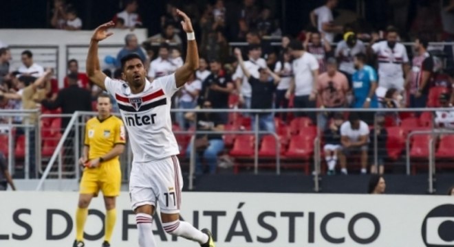 GALERIA: As imagens de São Paulo 1 x 1 Fluminense. Tréllez comemora gol de empate