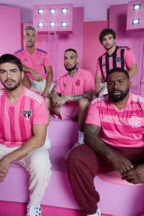 GALERIA: Atlético-MG, Cruzeiro, Flamengo, Internacional e São Paulo ganham camisas especiais