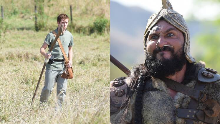 Davi e Golias em Reis — A Escolha, por Gabriel VivanDavi enfrentou Golias (Alexandre Tigano) na quarta temporada da série, A Escolha. Durante o combate, o gigante filisteu atirou uma lança na direção do garoto, que usou sua funda para arremessar uma pedra no rosto do inimigo e derrotá-lo. 'Para matarmos a saudade do Davizinho, nada melhor do que uma cena com uma produção grandiosa e um resultado incrível', comentou Gabriel Vivan. 