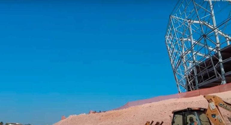 GALERIA: Veja como estão as obras do novo estádio do Atlético-MG
