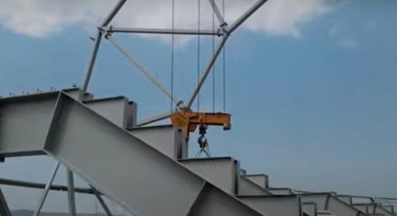 GALERIA: Veja como estão as obras do novo estádio do Atlético-MG