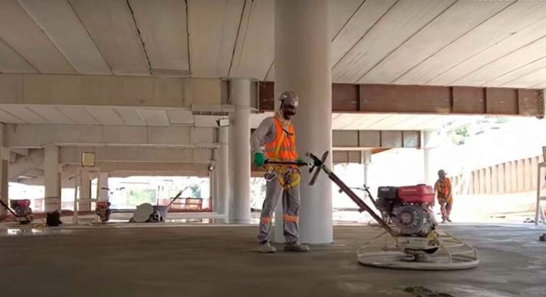 GALERIA: Veja como estão as obras do novo estádio do Atlético-MG