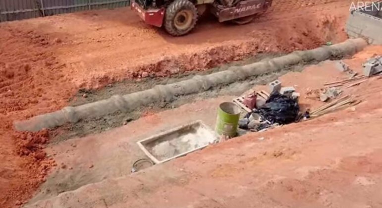 GALERIA: Veja como estão as obras do novo estádio do Atlético-MG