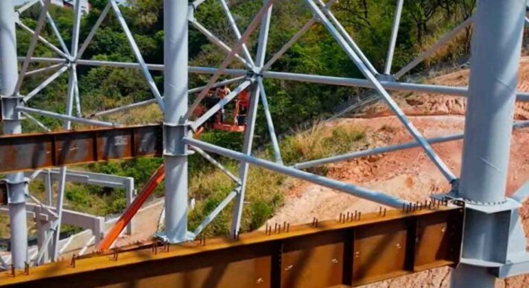 GALERIA: Veja como estão as obras do novo estádio do Atlético-MG