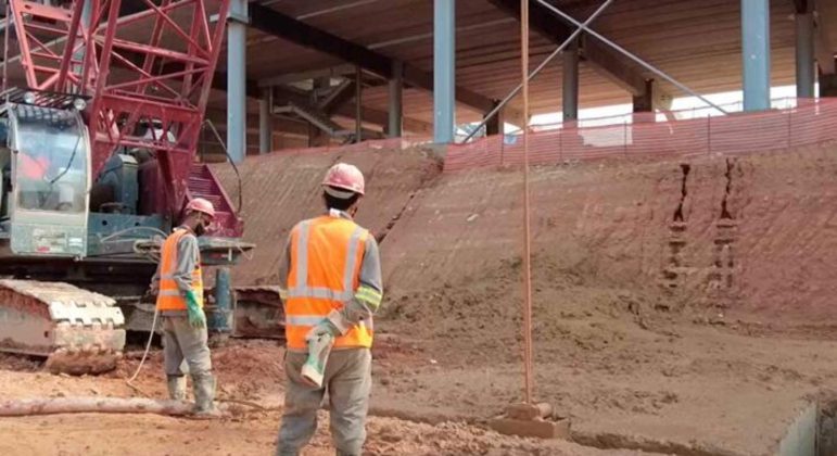 GALERIA: Veja como estão as obras do novo estádio do Atlético-MG