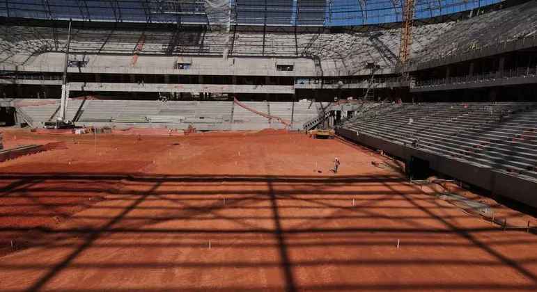 GALERIA: Veja como estão as obras do novo estádio do Atlético Mineiro