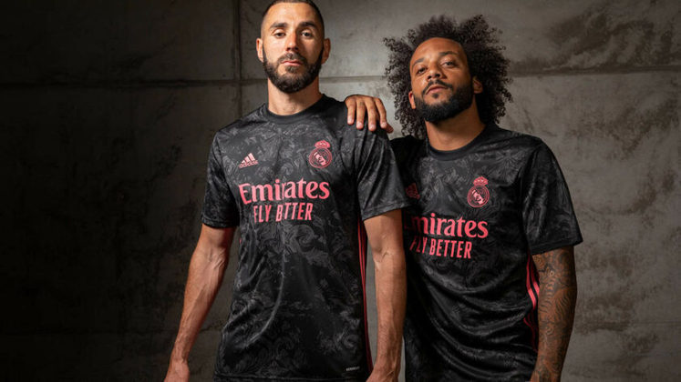 GALERIA: Veja imagens do novo uniforme 3 do Real Madrid