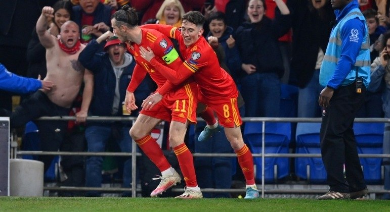 A vibração de Gareth Bale, o capitão de Gales