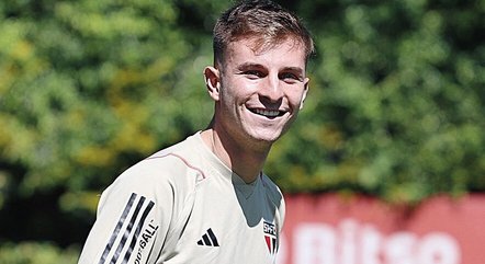 Galoppo em treino pelo São Paulo