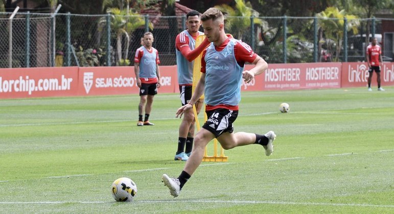 Galoppo em treino pelo São Paulo