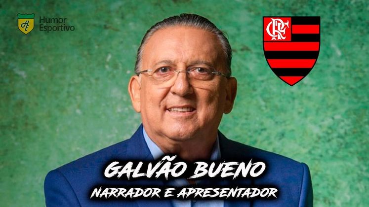 Galvão Bueno é torcedor do Flamengo
