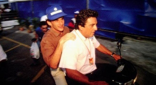 A proximidade exagerada de Galvão com Senna foi evidenciada