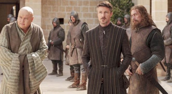 Personagens masculinos no episódio 7 da primeira temporada; ele teve menos de 20% de falas femininas 