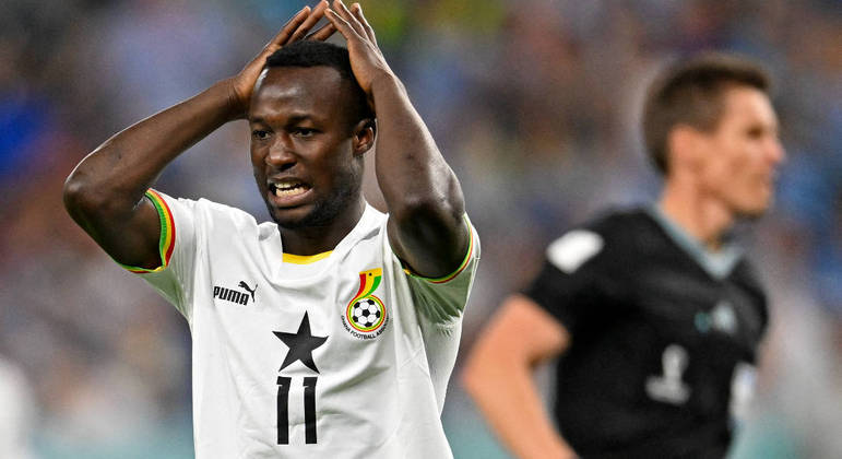Bukari lamenta chance perdida por Gana na partida com o Uruguai