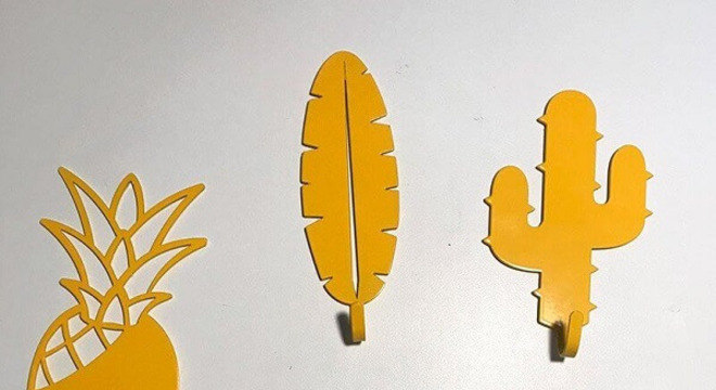 Gancho de parede com design criativo